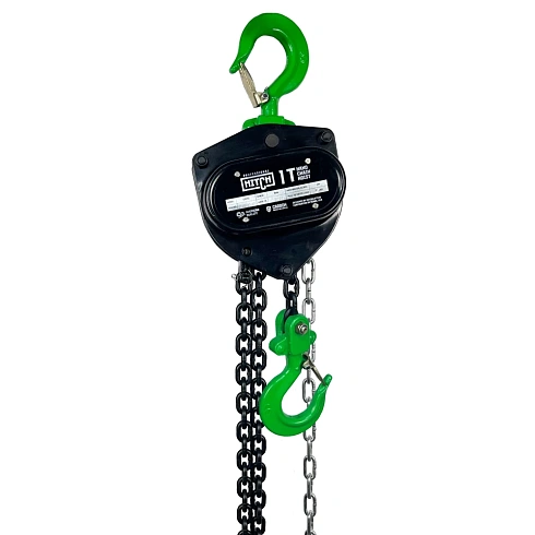 Таль ручная цепная HITCH CH210, 1 т, 9 м 